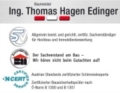 Baumeister Ing. Thomas Hagen Edinger