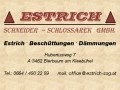 Estrich Schneider - Schlossarek GmbH