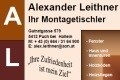 Alexander Leithner Ihr Montagetischler